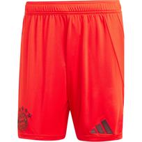 Adidas Fc Bayern 24/25 Home Shorts Elastic Waist Printed Football Shorts Men Bottoms Red IT8513 XXL red