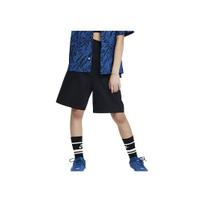 Nike Casual Comfort Versatile Mid-Length Kids Shorts Kids Bottoms Black Charcoal FN9217-010 M