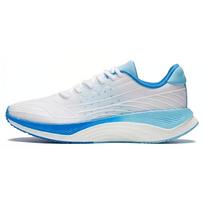Li Ning Yue Ying Shock Absorbing Non-Slip Low-Top Running Shoes Men sneaker White Blue ARHS031-1 42⅓ white