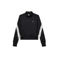Nike Therma-Fit One Printed Stand Collar Half-Zip Casual Long Sleeve Sweatshirt Women sweatshirt Black FB5170-010 L white