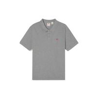 Levis Solid Button-Down Collar Short Sleeve Polo Shirt Unisex Polo Shirts Gray A0229-0002 XL
