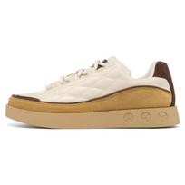Li-Ning 1990 Classic Series Wind Bell 3 Comfortable Durable Lightweight Low-Top Skate Shoes Women sneaker Beige ALHT074-4 36⅓