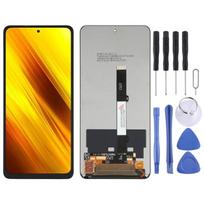 Pilnas LCD ekranas ir lietimui jautrus stiklas, skirtas Xiaomi Poco X3/Redmi Note 9 Pro 5G/Mi 10T Lite 5G M2010J19SC M2010J19CG M2007J17G