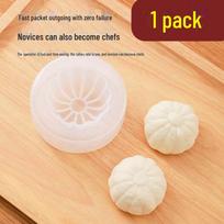 Tingus garuose keptų bandelių gaminimo aparatas: Žalia rankomis spausta forma naminiams maistiniams makaronams. Sugar buns + steamed buns + cakes, Thick 1 piece white