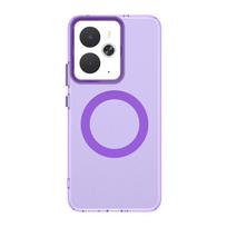 Prabangus matinės spalvos dėklas-saldainis skirtas OPPO Realme 14 14T 14 T 5G Magsafe belaidžio įkrovimo kamera apsaugantis dangtelis Realme14 Realme14T Realme 14 5G balta