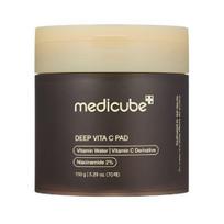 medicube Deep Vita C Pad Brightening Vitamin C Toner Pads Niacinamide Exfoliating Korean Skin Care 70 Pads