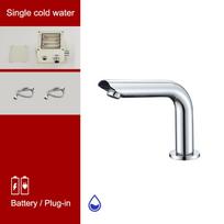 ELLEN  Sensor Basin Faucet Chrome Deck Mounted Automatic Inflated Water Mixer Tap Tall Sink Faucets ELS8870