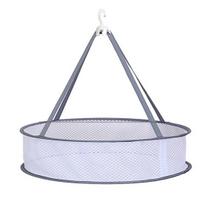 Foldable Mesh Clothes Drying Rack Hanging Sweater Socks Underwear Delicate Garments Dryer Net Lay Flat Collapsible Laundry Clothes Drying Basket S A