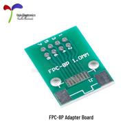 FPC-6/810/12-60P Adapter Board: FFC to 2.54mm Straight Double-Sided 0.5/1.0mm Pitch Test Board