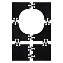 Splicing Dart Board Wall Protector Wall Protection Rectangle Dart Backboard Universal EVA Surround Backing Guard