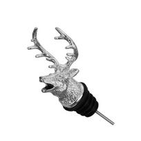 Wine Pourer Zinc Alloy Deer Elk Lion Bull Wine Stopper Drinks Bar Tools Night Club Bar Accessories Home Bar for Kitchen Tools sidabras