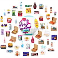 Mini Brands Mini Minis 1 serija Užpildyk šaldytuvą Staigmenos kapsulė Kolekcionuojami miniatiūriniai maisto žaislai Dovanos vaikams original beige