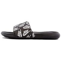 Nike Victori One Slide Repeat Logo - Black White Men Sneakers CN9678-008 38.5 black