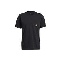Adidas Dame Avatar Pkt Basketball Sports Pocket Loose Crew Neck Short Sleeve T-Shirt Men Tops Black GP3435 L black