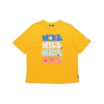Nike NSW Essential Short Sleeve Sports Casual T-Shirt Women Tops Yellow DJ5377-764 XL white