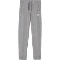 Nike Sportswear Club Logo Embroidered Solid Color Joggers With Drawstring Kids Bottoms Grey DA0864-091 L gray