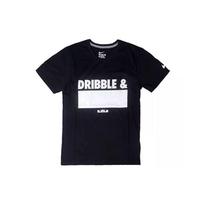 Nike LeBron James Dribble Tee Basketball Short Sleeve Men Tops Black CK4259-010 S
