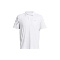 Under Armour Ua Iso-Chill Printed Logo Loose Fit Short Sleeve Polo Shirt Men polo shirts White 1377364-100 XXL