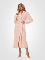 Moteriskas ilgas chalatas L&l Ritta 2415, abrikosinis, dydis Xl