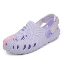 Men'S Thick Sole Sandals Summer Outdoor Sports Soft Bottom Beach Shoes Eva Material Comfortable Casual Couple Style Sandals 36 gray
