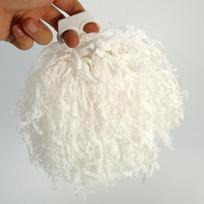 2pcs Cheer er Pom Poms Cheer Sports Party Dance Accessories (white) balta