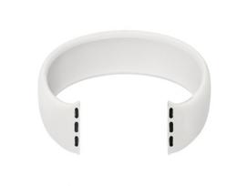Guminis elastingas dirželis Apple Watch, 42/44mm, baltas