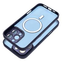 VARIETE MAG COVER dėklas, suderinamas su MagSafe, skirtas IPHONE 13 MINI, tamsiai mėlynas