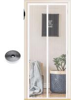 WENT Magnetinis tinklelis durims 120 × 220 cm, baltas spalvos
