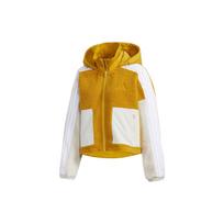 Adidas Urban Boa Color Block Casual Sports Hooded Jacket Women Jackets Gold GM1425 XL