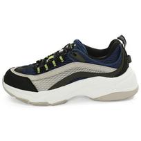 Li Ning Aurora Wind Sports Shoes Shock Absorption Rebound Low Top Casual Shoes Men Sneakers Gray Black Blue AGCQ043-1 41⅔