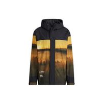 Adidas Terrex Logo Print Hooded Long Sleeve Jacket Men Jacket Yellow HE5207 M