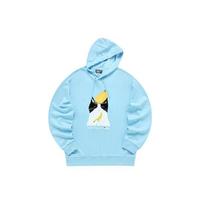 FILA X Pepe Shimada Cartoon Panda Print Sweatshirt Unisex Sweatshirt Sky-Blue F11U133295F-LB XXXL