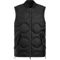 Under Armour Lightweight Solid Color Zip Puffer Vest Unisex Vests Black 1389319-001 XXL