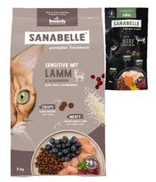 Sanabelle Life Sensitive ėriena + sultinga jautiena, suaugusiems, jautriam virškinimui
