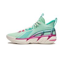 Li Ning Fan Wu 4 Weichu Youcai Basketball Shoes Men Sneakers Green Purple ABFU015-4 41 blue