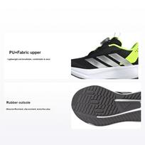 adidas Duramo SL BOA K Black Lucid Lemon Kids Sneakers Core-Black Silver-Metallic JI1694 28 gray