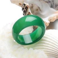 Onyx Howlite Carnelian Opal Sands Unakite Fashion Natural Stone Finger Rings for Men and Women AVE žalia