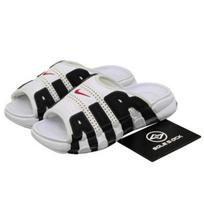 Nike Air More Uptempo Slide White Black Red FB7818-100 EU 40 juoda/balta