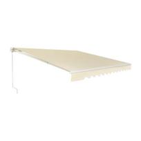 Costway Ištraukiama markizė, 3,6 m × 3 m, smėlio spalvos