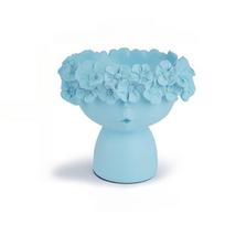 1PC Marilyn Monroe Vase Creative Succulent Flower Pot Ornament Nordic Living Room Home Decoration Blue