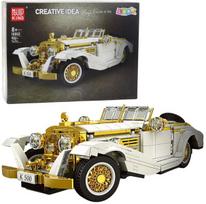 Retro automobilio konstruktoriaus rinkinys vaikams Mudking Models K500, 952 d.