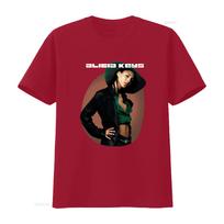 Vintage 2002 Alicia Keys Tour Concert T Shirt Black Medium Retro Style Music Lover vintage Washed Stylish Comfortable Versatile S