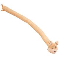 Sausage Dog Squeaky Dog Toy 94cm Bite-resistant Sound-making Plush Toy Portable Cartoon Pet Chew Plush Toy Indoor Outdoor Use geltona