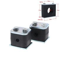 2 vnt. juodas nailoninis vamzdžio spaustukas, prisukamas plastikinis spaustukas, vamzdžio tvirtinimo detalė, 6-50 mm skersmens, priedų tvirtinimui ir surišimui white
