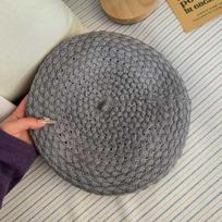 Stretch Knitted Beret Hat Breathable French Beanie Hat New Sun Hats  Daily Wear pilka