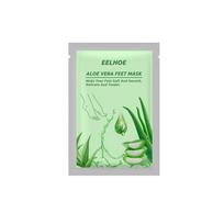 Aloe Vera pėdų kaukė šveitimas kojoms Pėdų kaukė šveičiamoji kojinių šveitiklis pedikiūrui nuo įtrūkimų kulnu Pašalinti odos pėdos pleistrą 1 pair