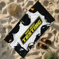 A-Asap R-Rocky Rapper Don't be Dumb Towel Soft Lightweight Anti-Sand Large Beach Towel Quick-Drying Bath Sports Family STJ40x70CM