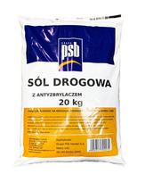 Kelių druska apledėjimui su smėliu ir antikorozine priemone, 20 kg