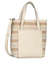 Tom Tailor moteriška rankinė ELODI ZIP-S*012536, smėlio spalvos/baltas, S