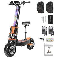 TOURSOR X8 Pro Elektrinis paspirtukas suaugusiems 8000W Dvigubas variklis 60V 38AH 14 colių Visureigis paspirtukas Maksimalus greitis 100KM/H Maksimalus atstumas 120KM
